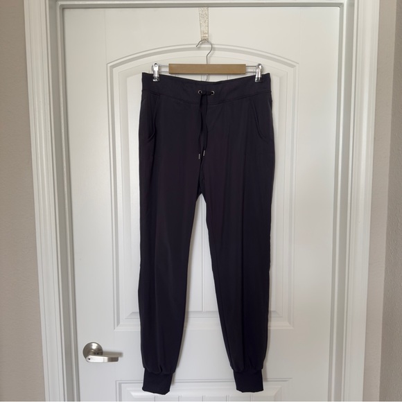 Athleta Pants - Athleta Size 6 Tall Black Brooklyn Ankle Pants Yoga, Athletic Pull On Pants